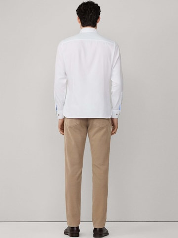 Hackett London Regular fit Overhemd in Wit