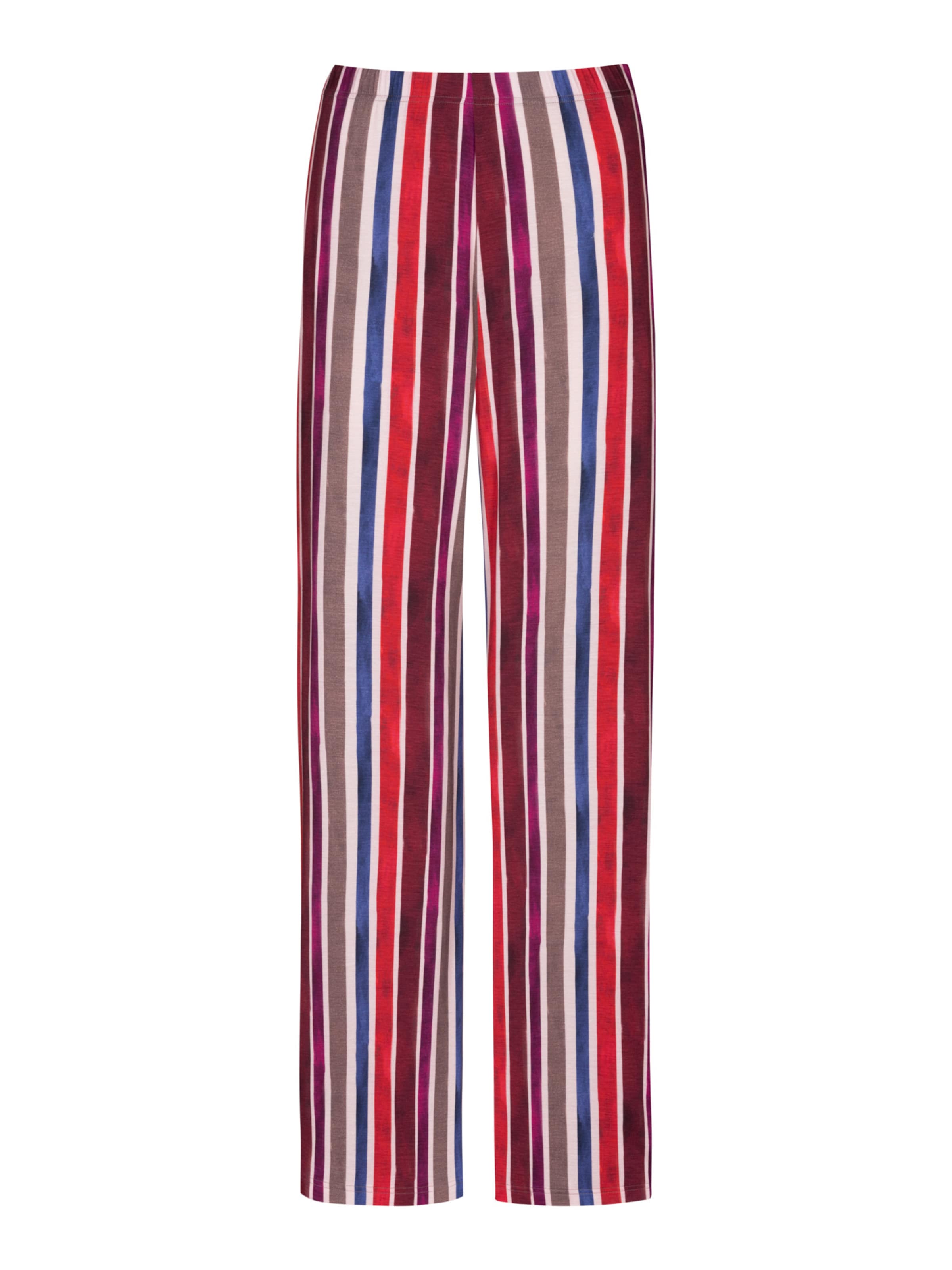 Mey Pajama pants 'Watercolor Stripes' in Mixed colours: front