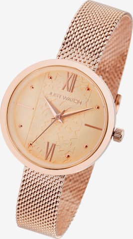 Just Watch Analoguhr 'Salietta, Mineralglas' in Gold: Vorderseite