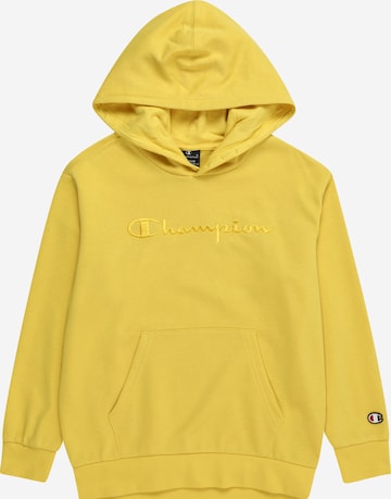 Champion Authentic Athletic Apparel Sweatshirt in Yellow: front