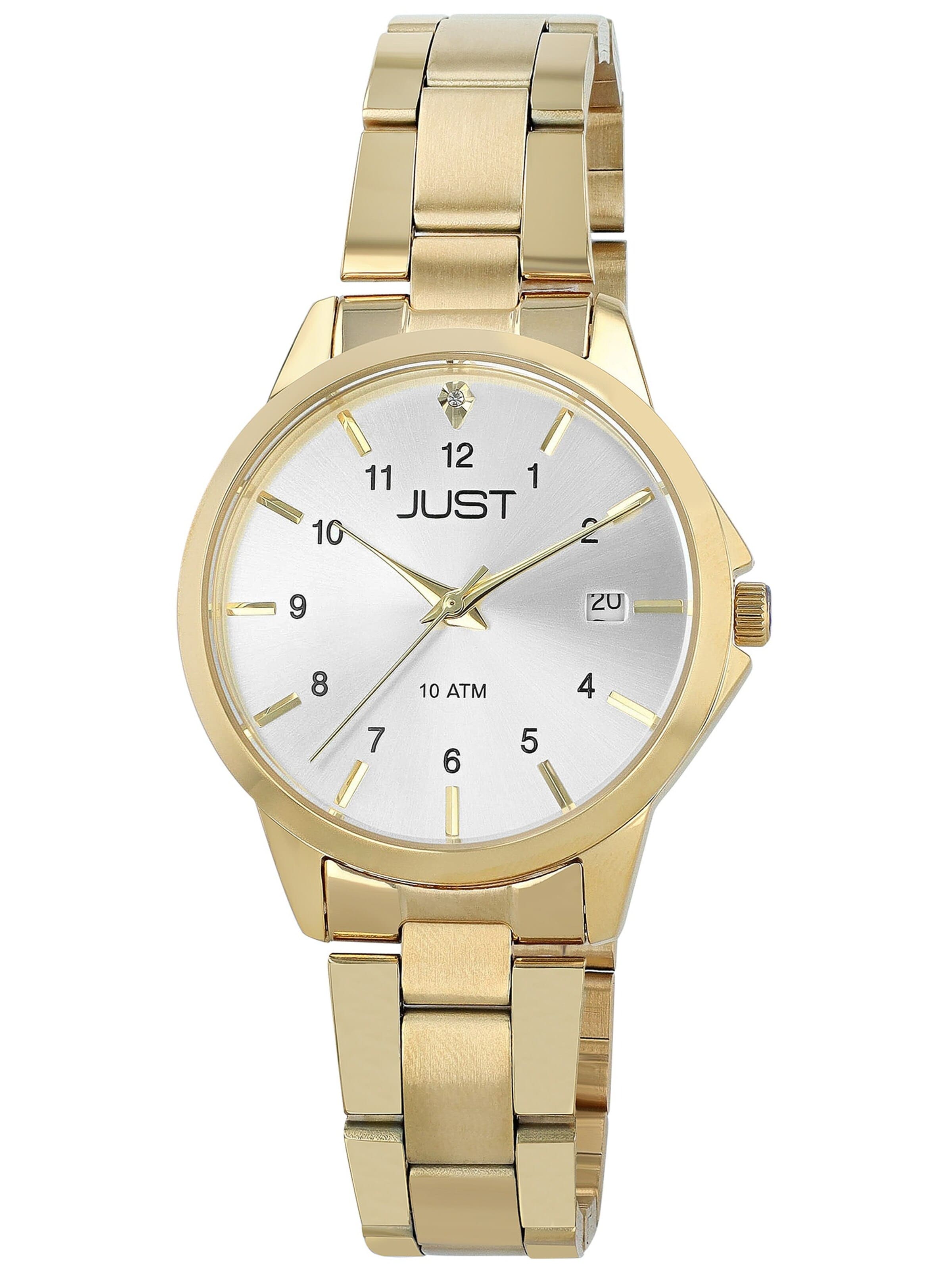 JUST Analog Watch 'Datumsanzeige' in Gold