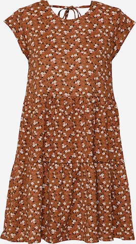 Stitch and Soul Dress in Brown: front