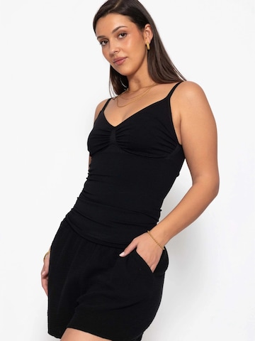 SASSYCLASSY Shaping Top in Black