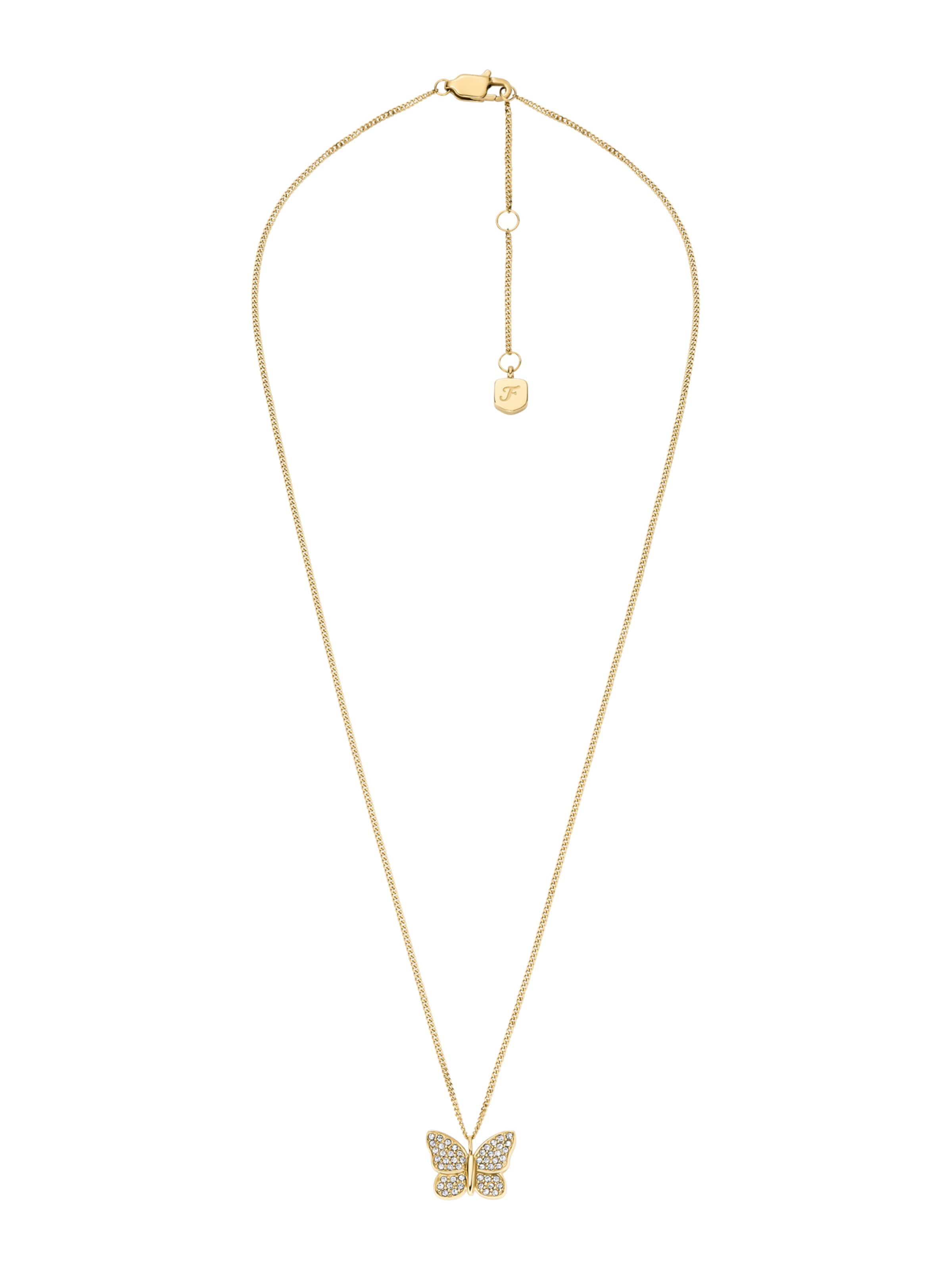 FOSSIL Αλυσίδα 'Sutton' σε χρυσό: μπροστά