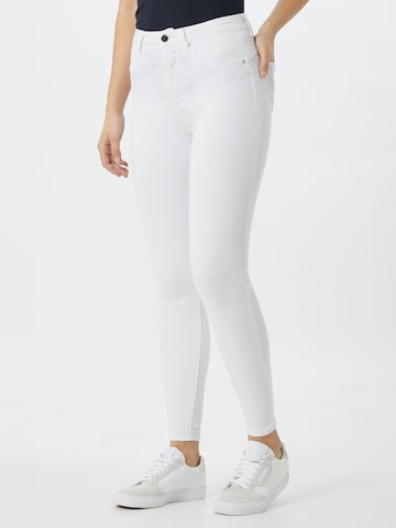 Tally Weijl Skinny Jeans in White: front