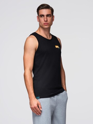 Ombre Shirt in Black