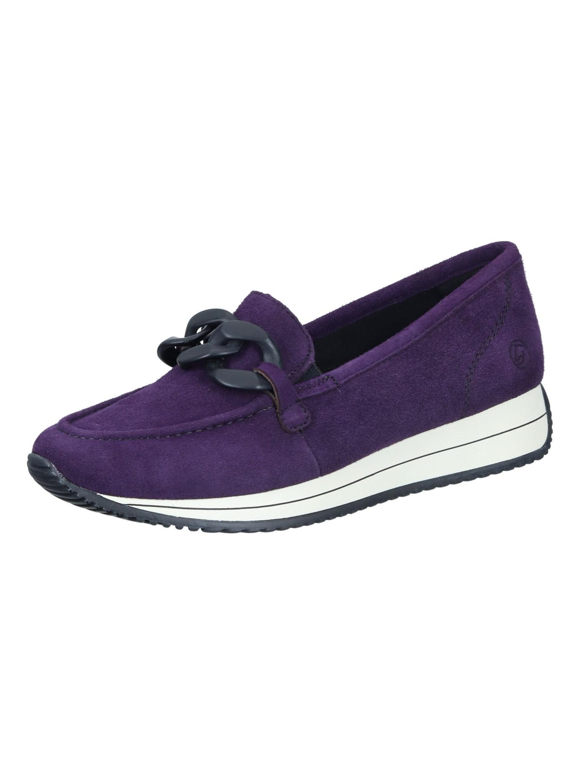 REMONTE Classic Flats in Purple: front
