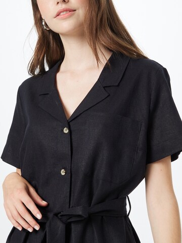 Robe-chemise 'Raya' modström en noir