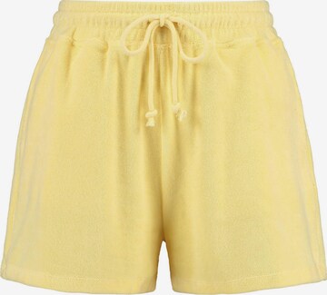 Regular Pantalon 'MIAMI' Shiwi en jaune : devant