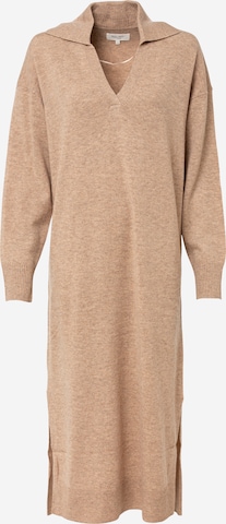 Part Two Knitted dress 'Riana' in Beige: front