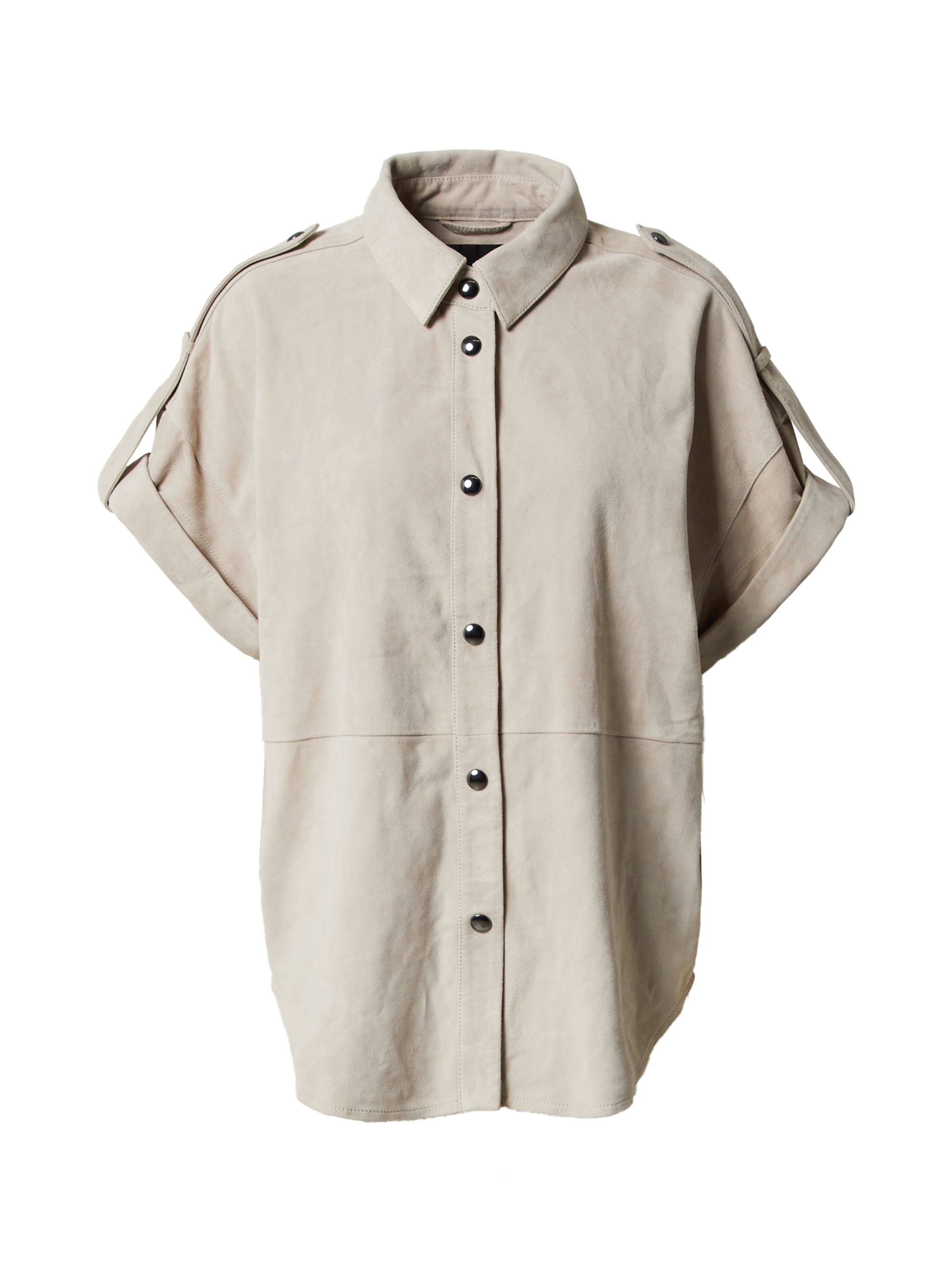 Studio AR Blouse 'EMMLIE' in Grey: front