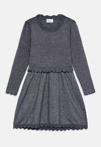 s.Oliver - Vestido em azul: frente