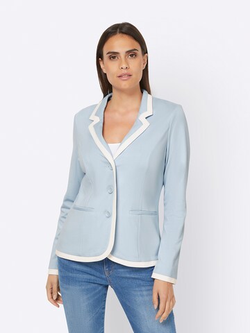 heine Blazer in Blue: front