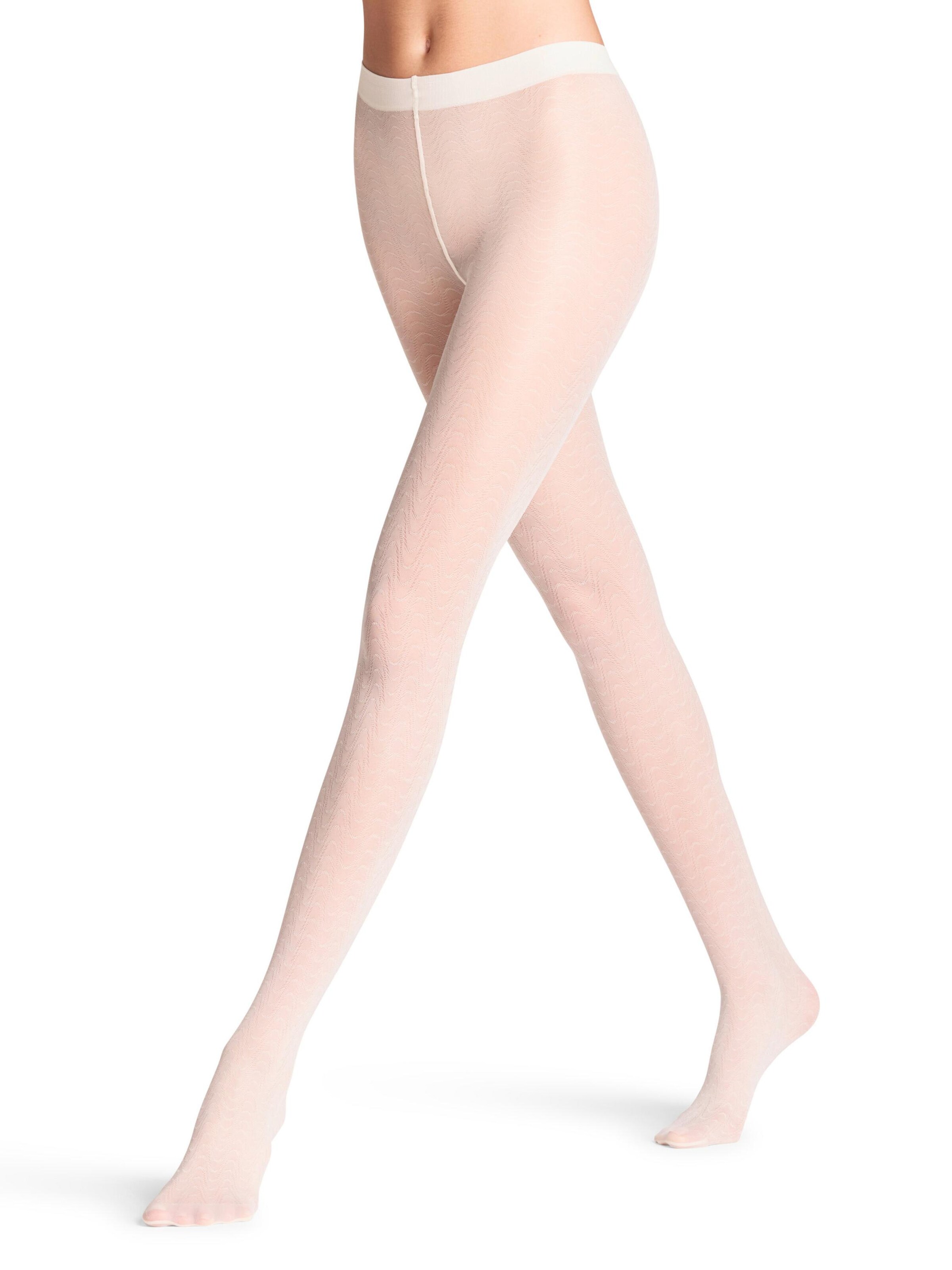 FALKE Tights 'Mystical Wave' in White