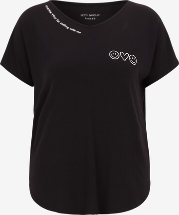 Betty Barclay Performance Shirt in Black: front