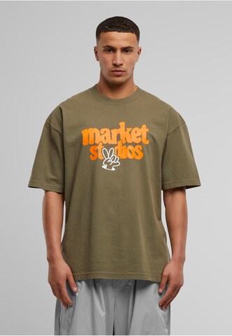 MARKET T-Shirt 'Studios' in Grün