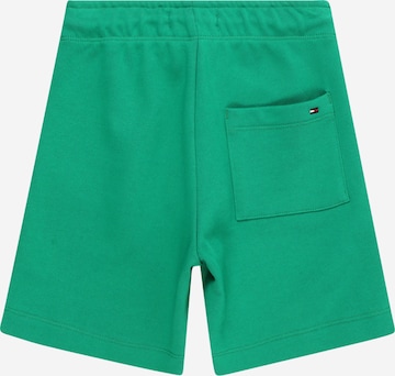 TOMMY HILFIGER Normalny krój Spodnie w kolorze zielony