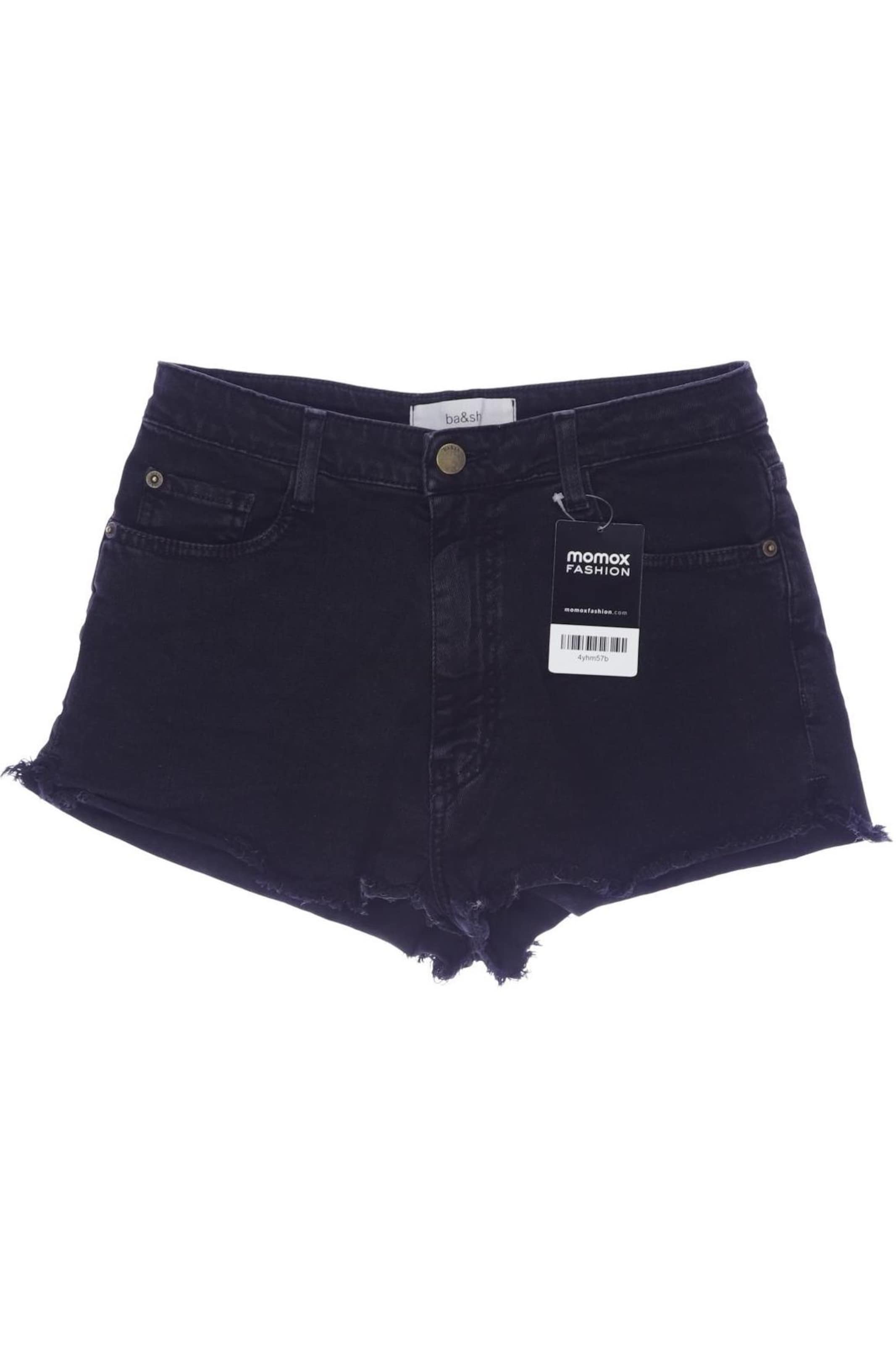 Ba&sh Shorts XXS in Schwarz: Vorderseite