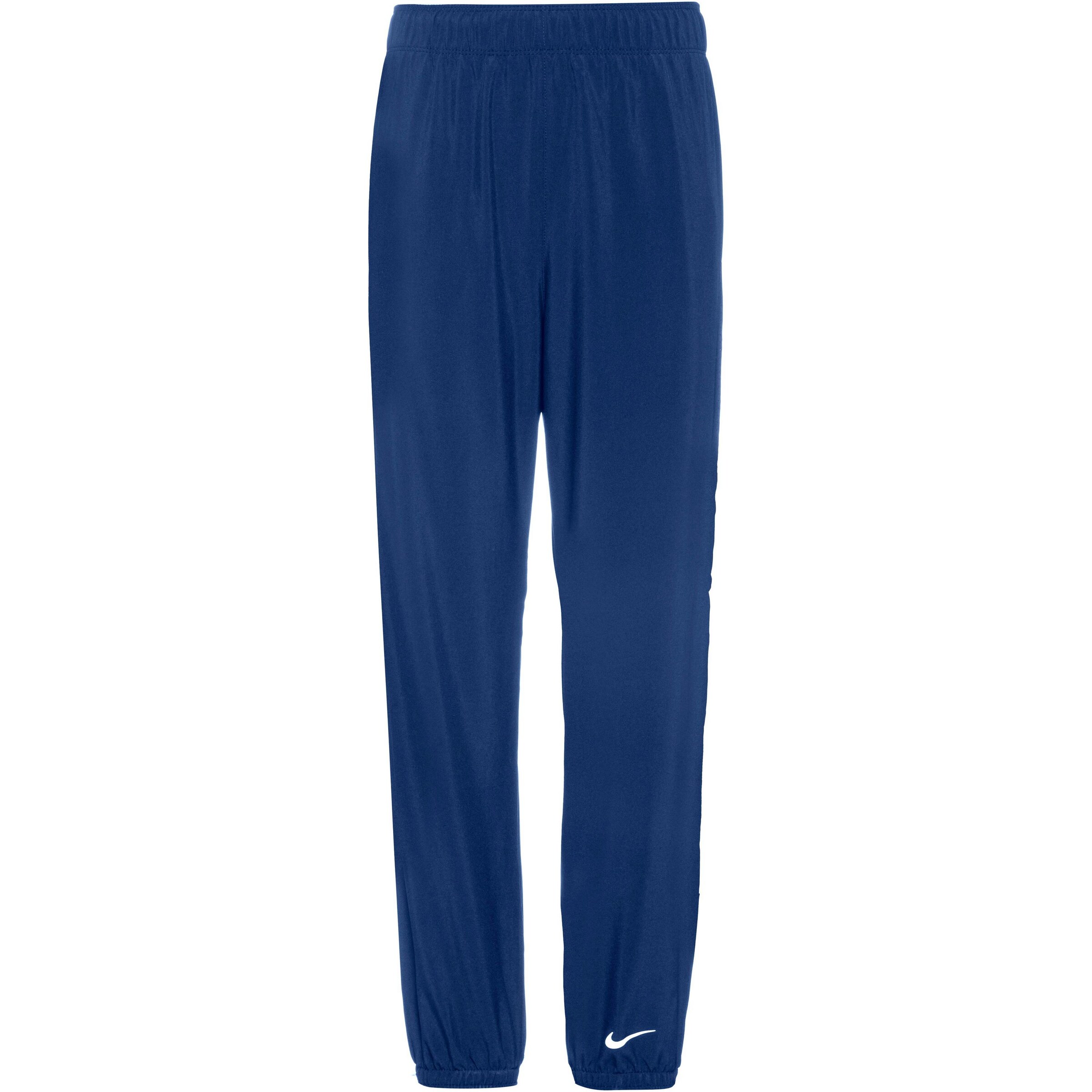 NIKE Workout Pants 'Multi' in Blue: front