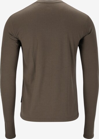 SOS Shirt 'Røldal' in Brown