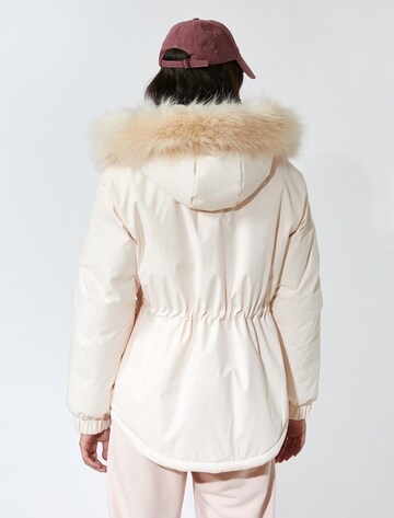 Koton Between-Seasons Parka in Pink