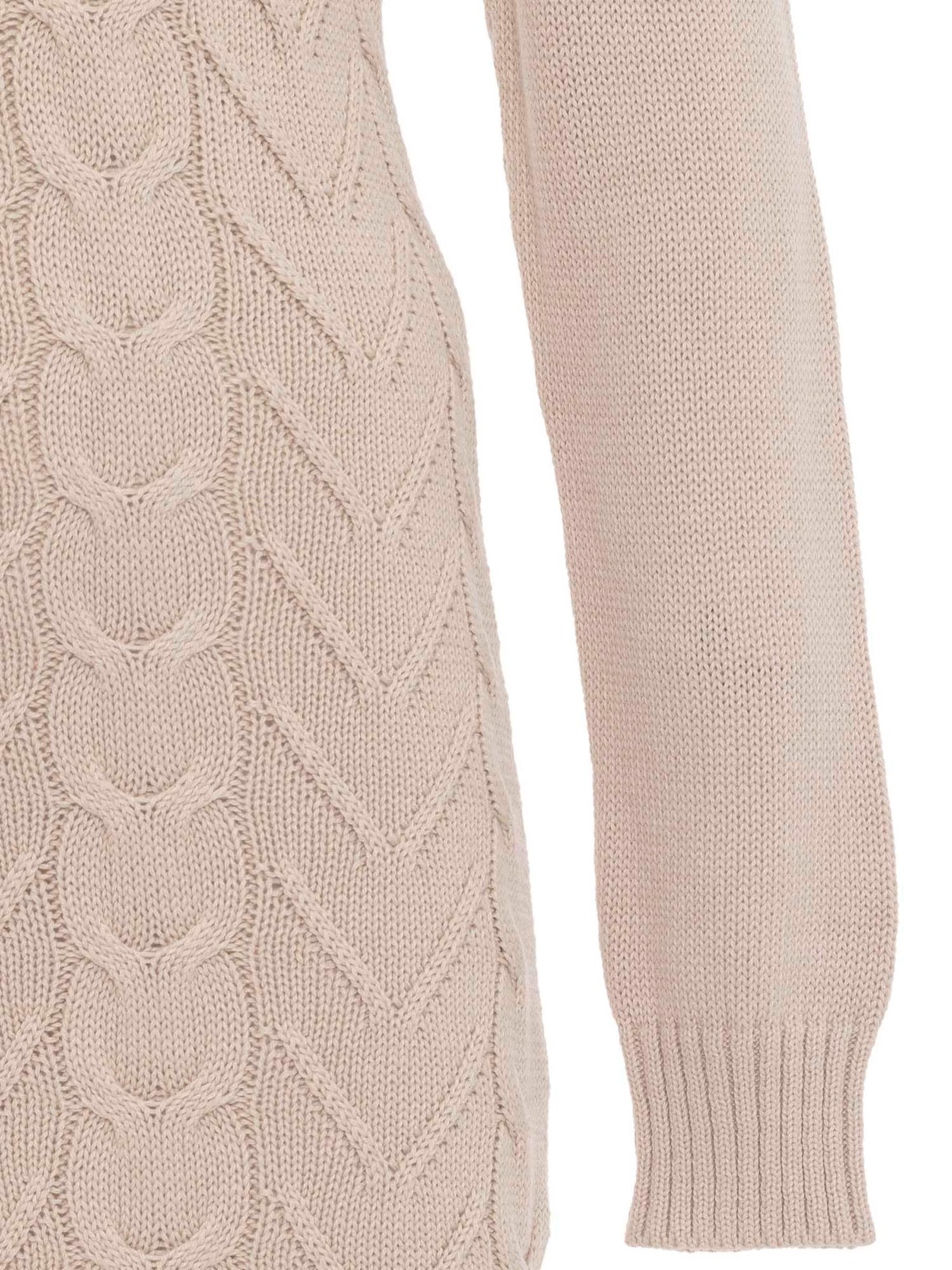 Moxx Paris Pletené šaty 'Belicia' - Béžová