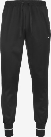 NIKE Tapered Workout Pants 'Strike 22' in Black: front