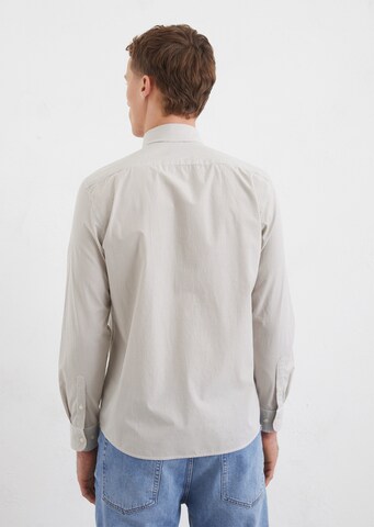 Marc O'Polo Regular fit Overhemd in Bruin