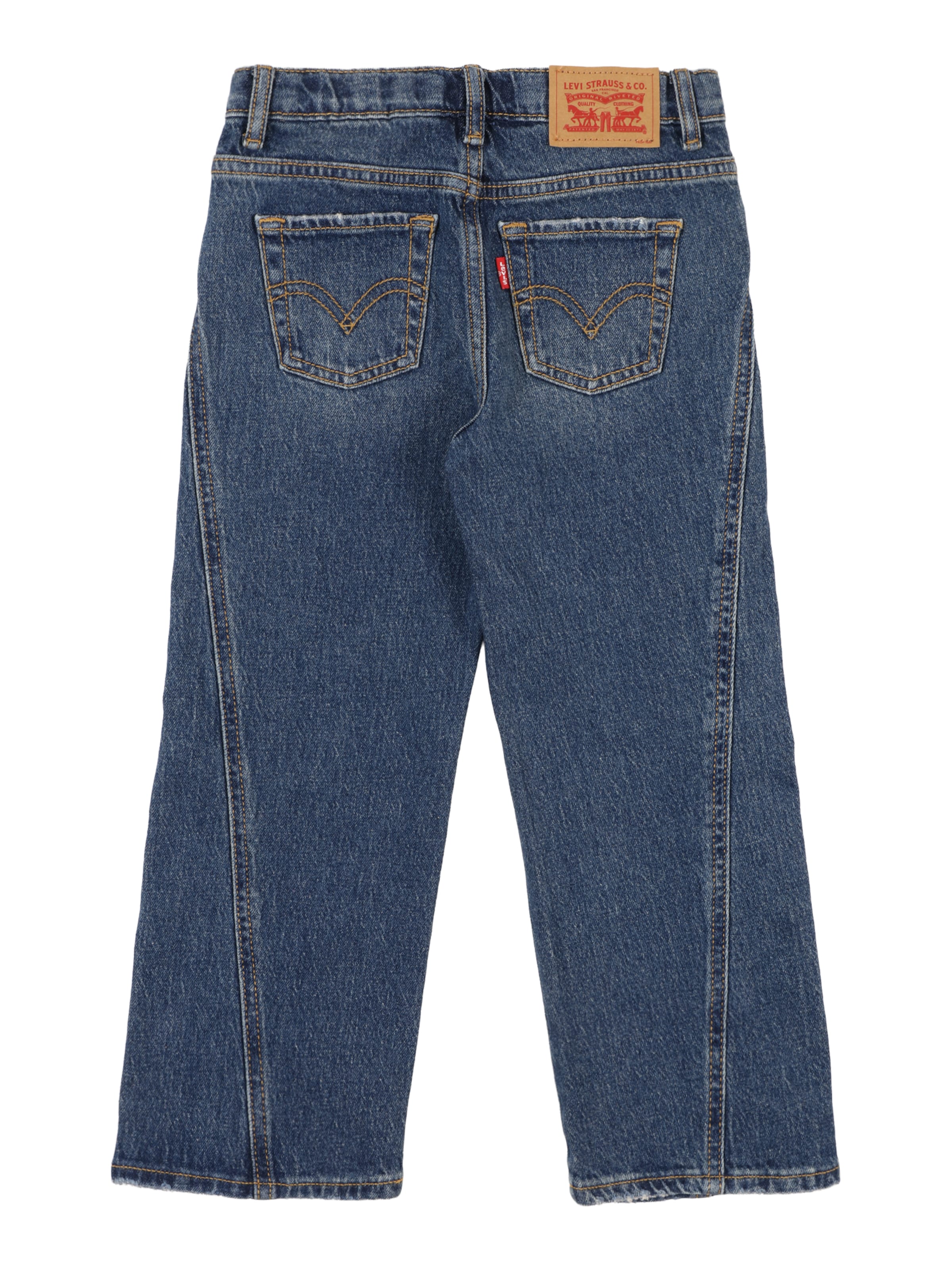 Levi's Kids Широкий Джинсы в Синий