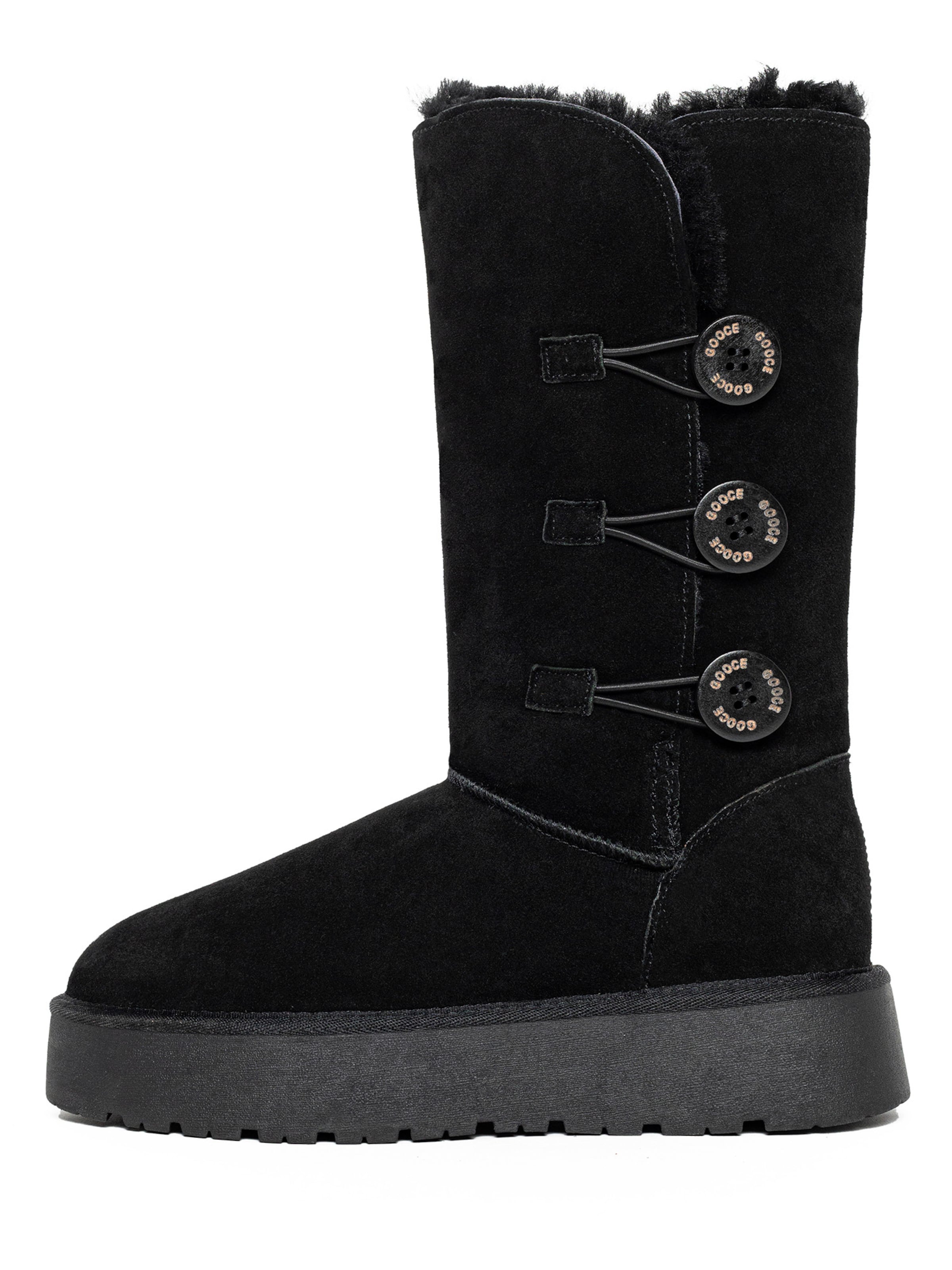 Gooce Апрески 'CORNICE' в черно: отпред