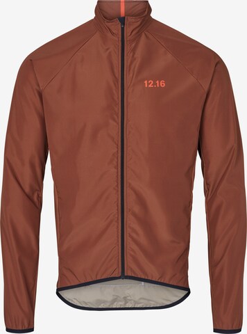 Twelvesixteen 12.16 Performance Jacket in Brown: front