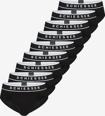 SCHIESSER Slip '95/5 Organic Cotton' in Zwart: voorkant