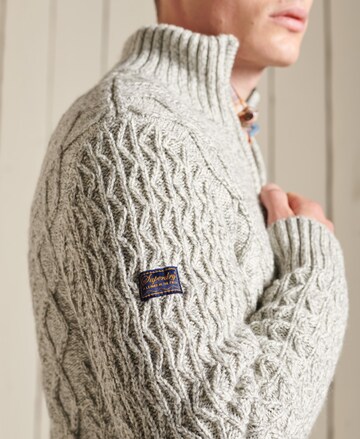 Superdry Pullover 'Jacob' in Grau