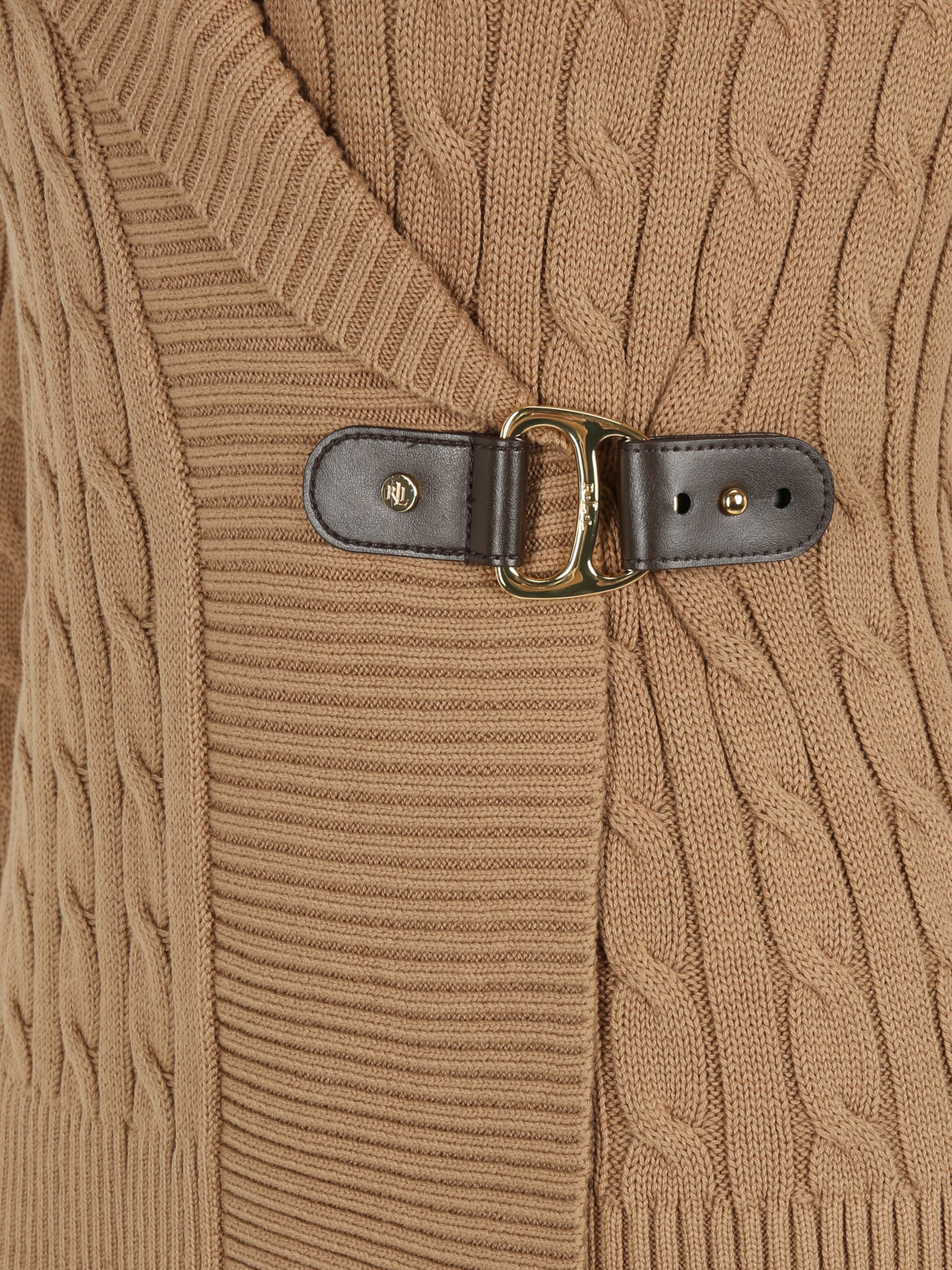 Lauren Ralph Lauren Petite Strickjacke 'DONATO' in Beige