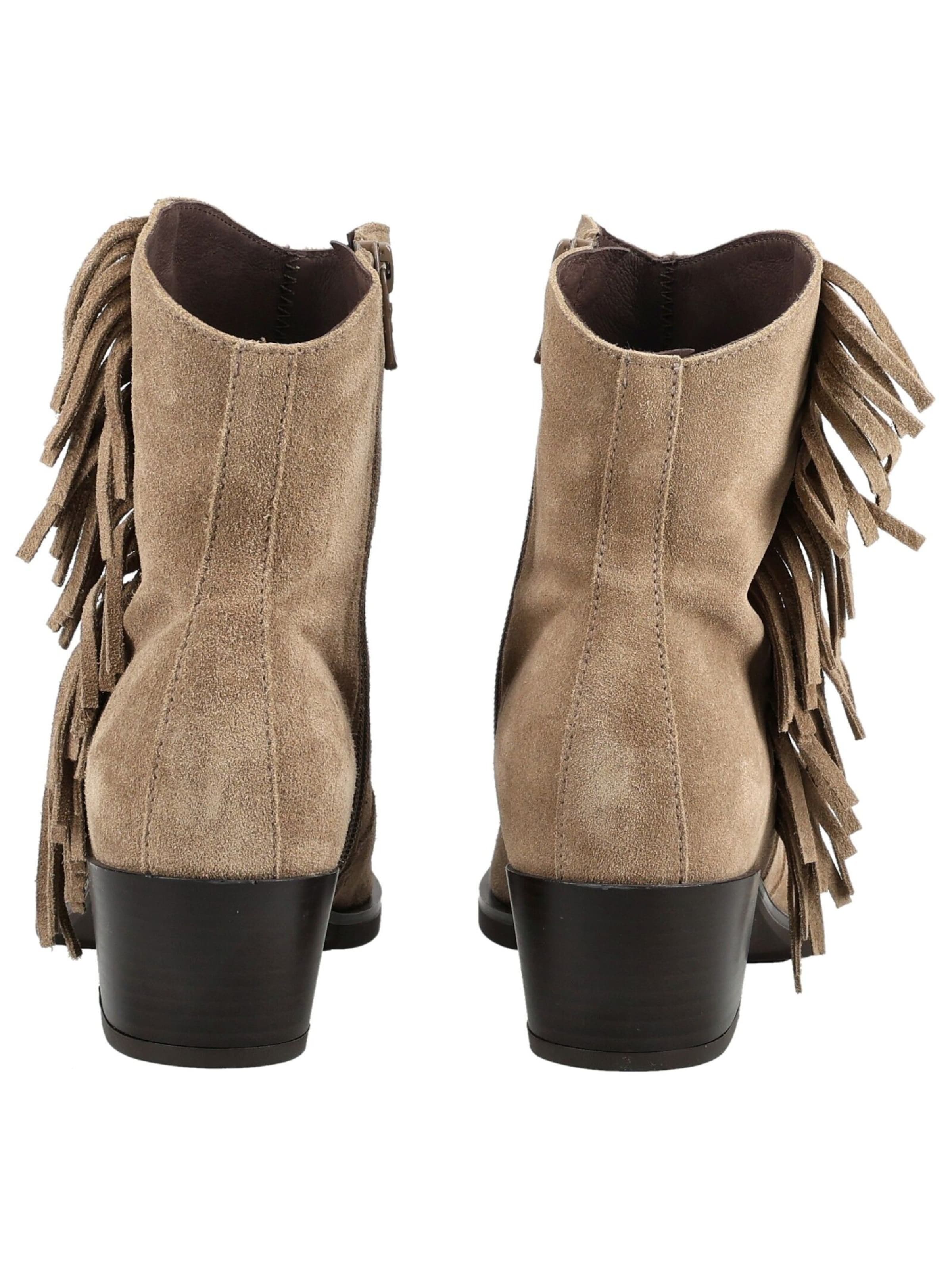 Bottines Nero Giardini en beige