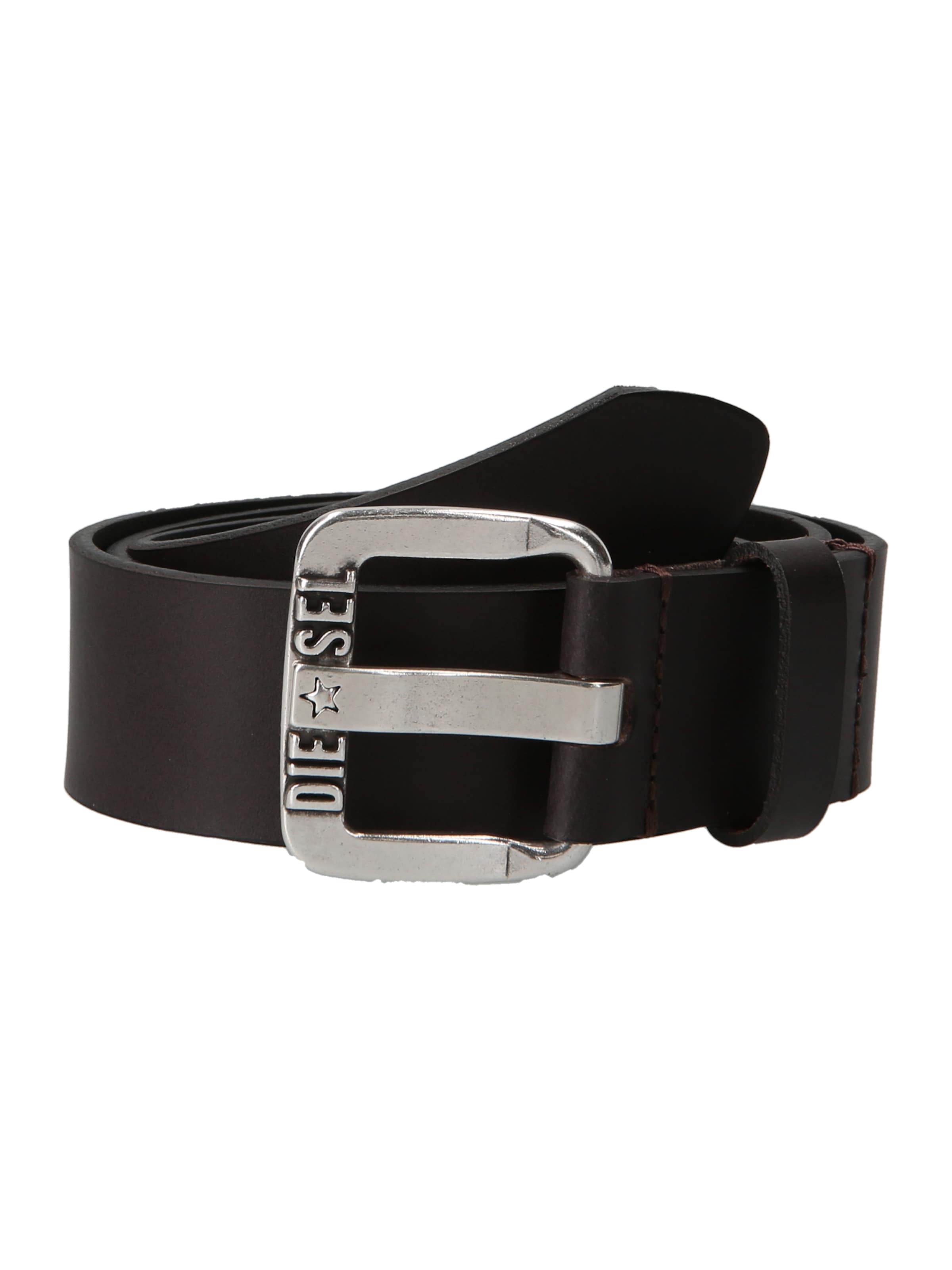 DIESEL Opasek 'STAR II' – hnědá: přední strana