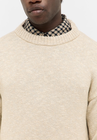 MUSTANG Sweater 'Style Elwood' in Brown