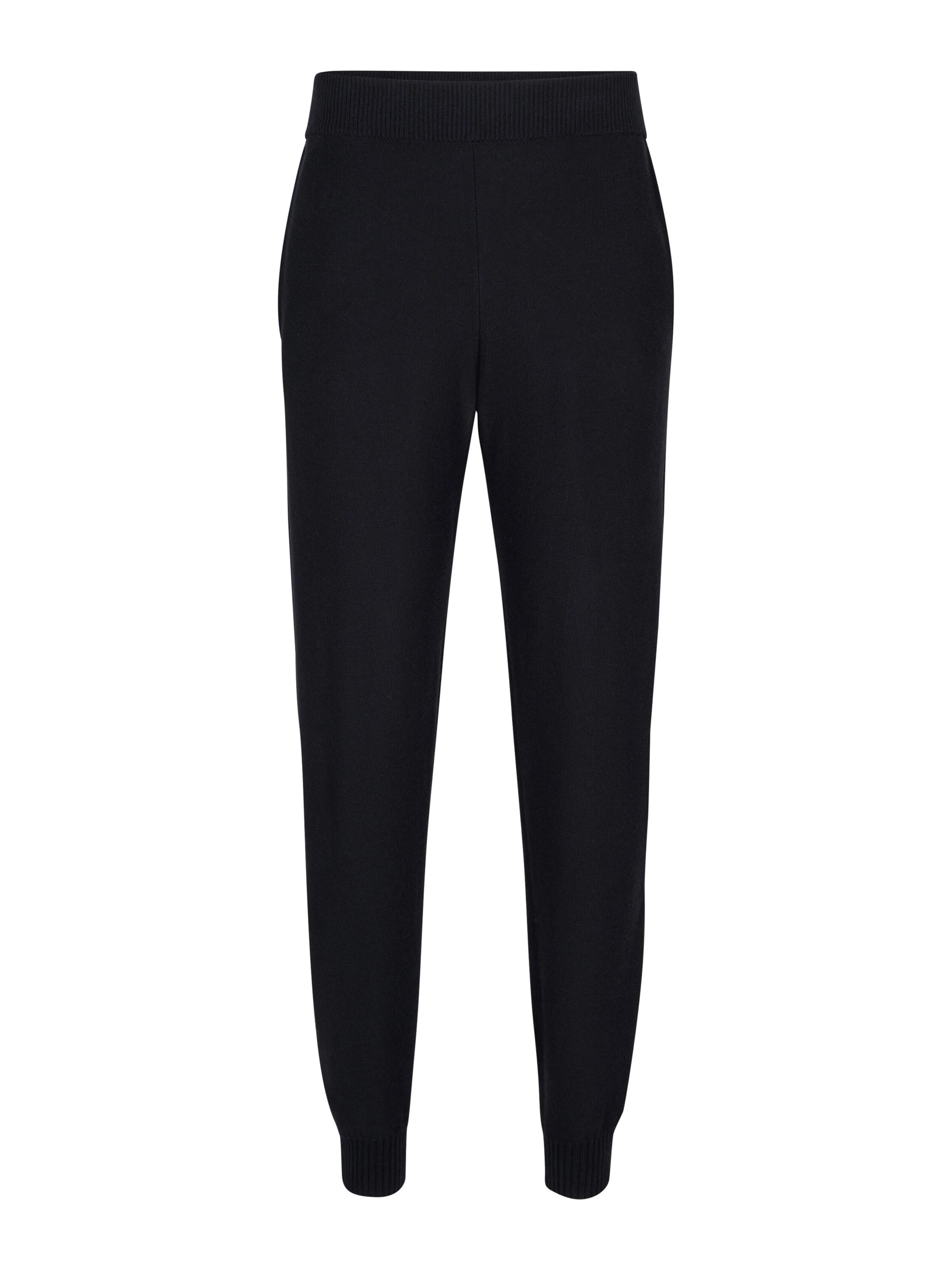 FALKE Regular Workout Pants 'Cotton Cashmere' in Blue: front