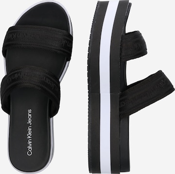 Calvin Klein Jeans Regular Pantolette in Schwarz