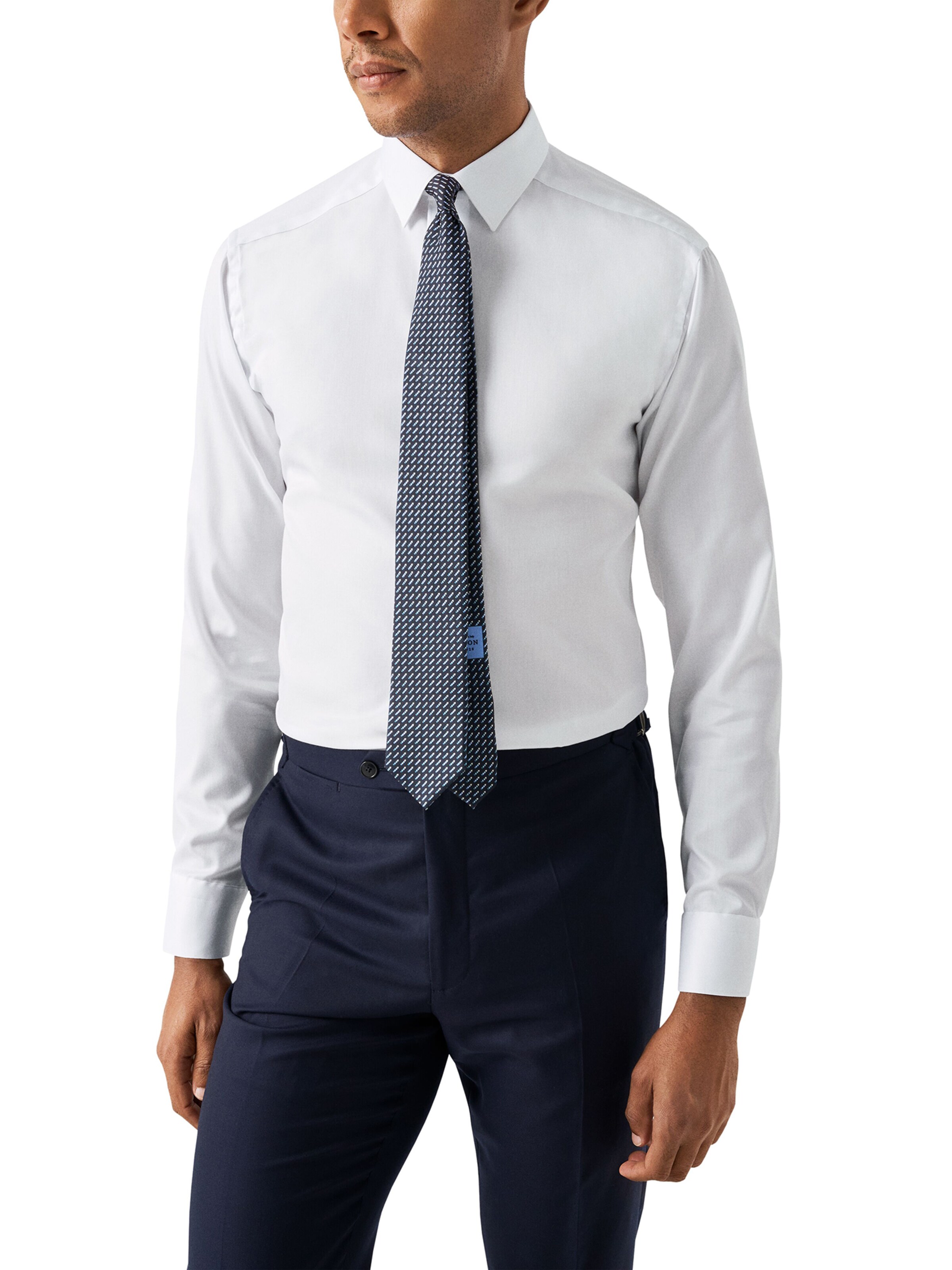 ETON Slim fit Skjorta i vit