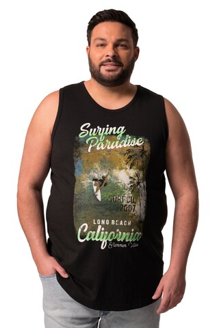 T-Shirt Men Plus en vert : devant