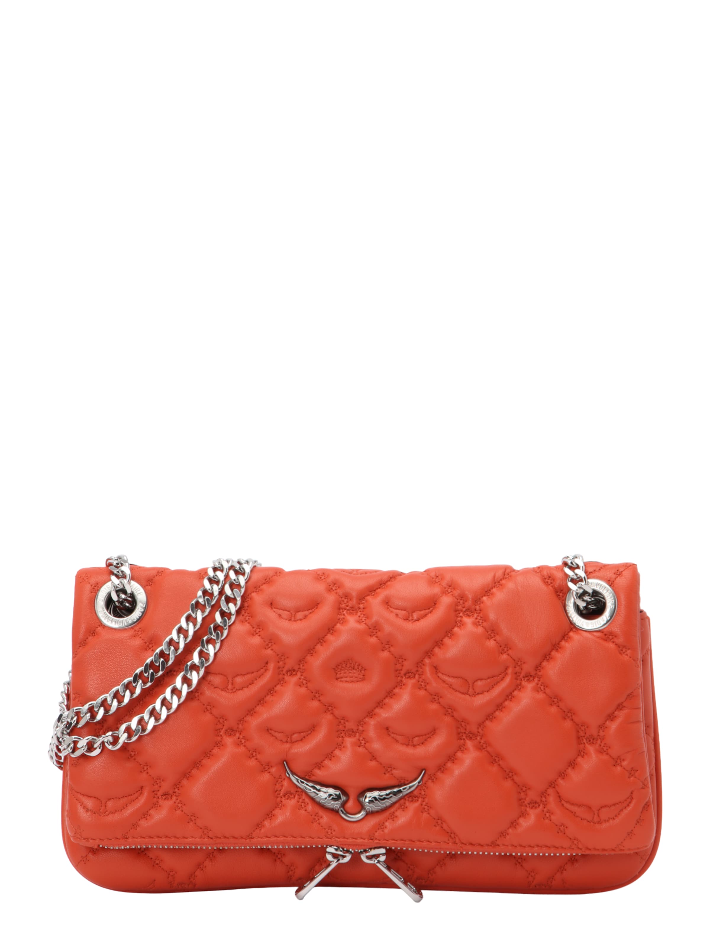 Zadig & Voltaire Taška cez rameno 'ROCK II' - Oranžová: predná strana