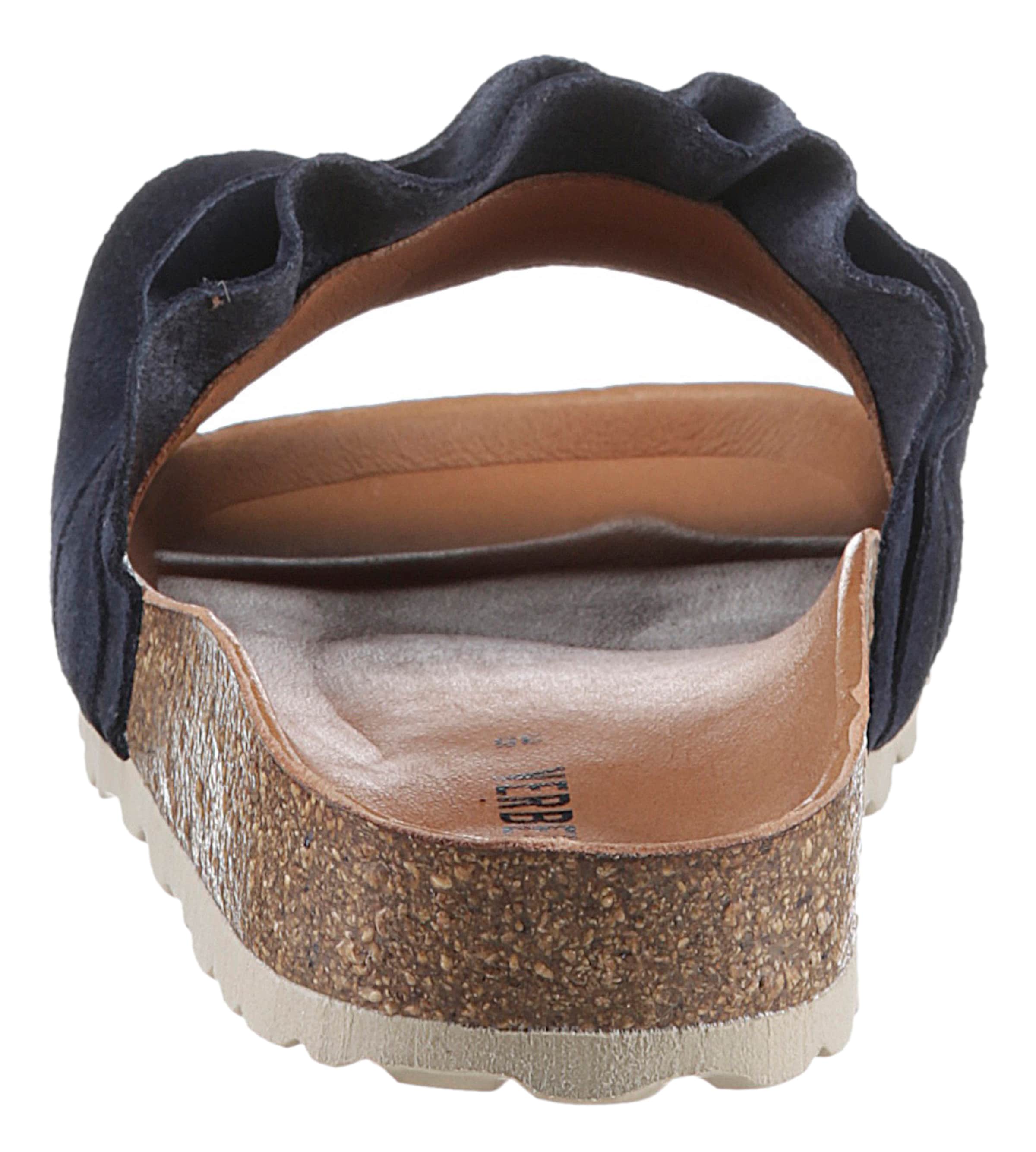 VERBENAS Mules in Blue