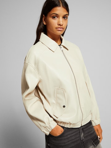 Giacca di mezza stagione di Bershka in beige