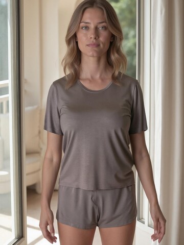 Vivisence Schlafshirt '2201' in Grau