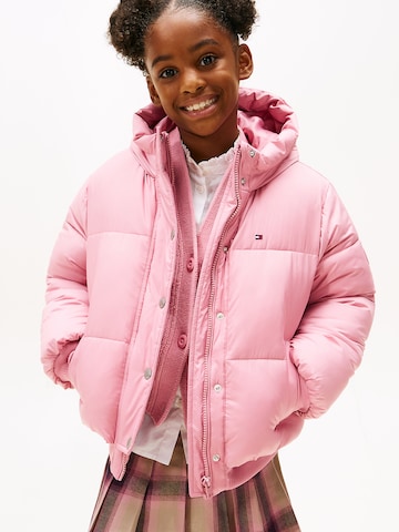 TOMMY HILFIGER Winterjas in Roze