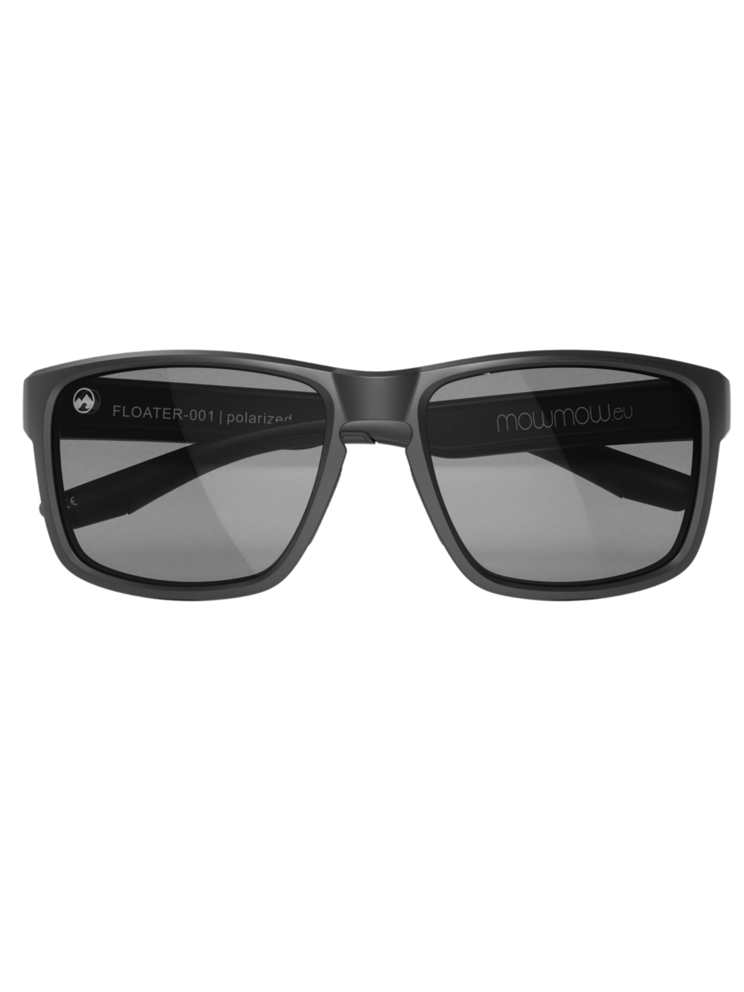 Mowmow Sportzonnebril 'MowMow Floater Sunglasses - Sports Glasses - Cycling Glasses - Floating Sunglasses - Polarized - Men - Women' in Zwart