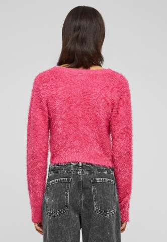 Cardigan Urban Classics en rose