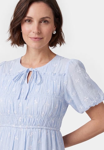 Usha - Vestido en azul