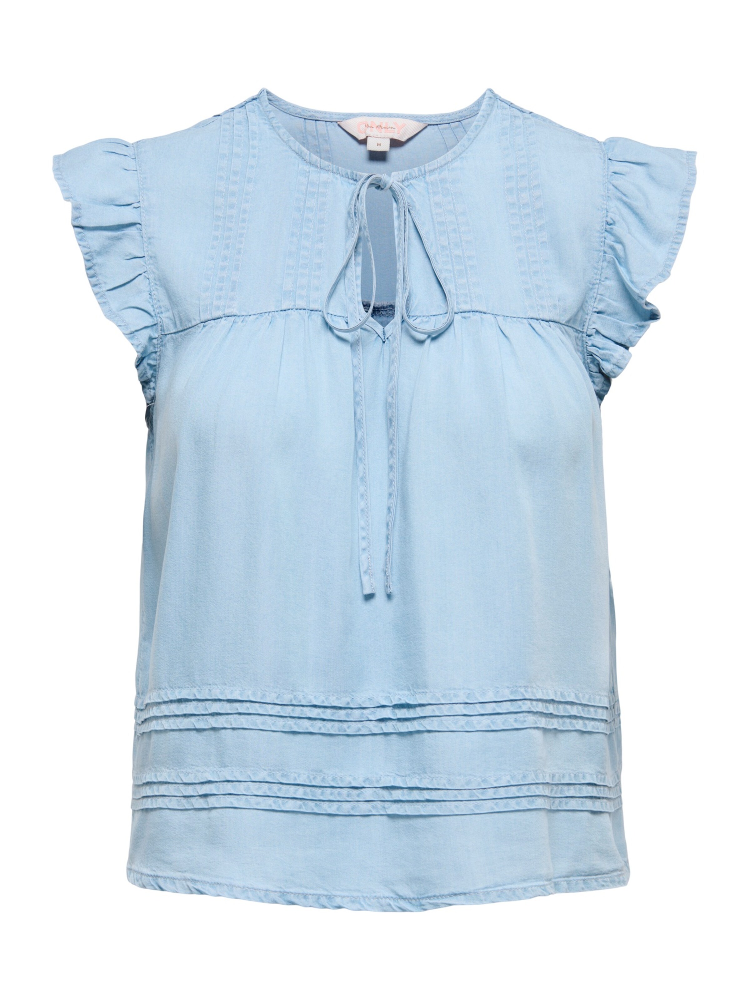 ONLY Chemisier 'ONLCHARIS' en bleu denim, Vue avec produit